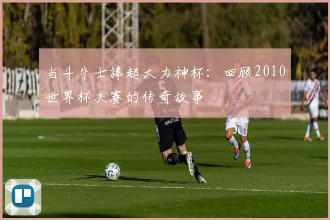 当斗牛士捧起大力神杯：回顾2010世界杯决赛的传奇故事